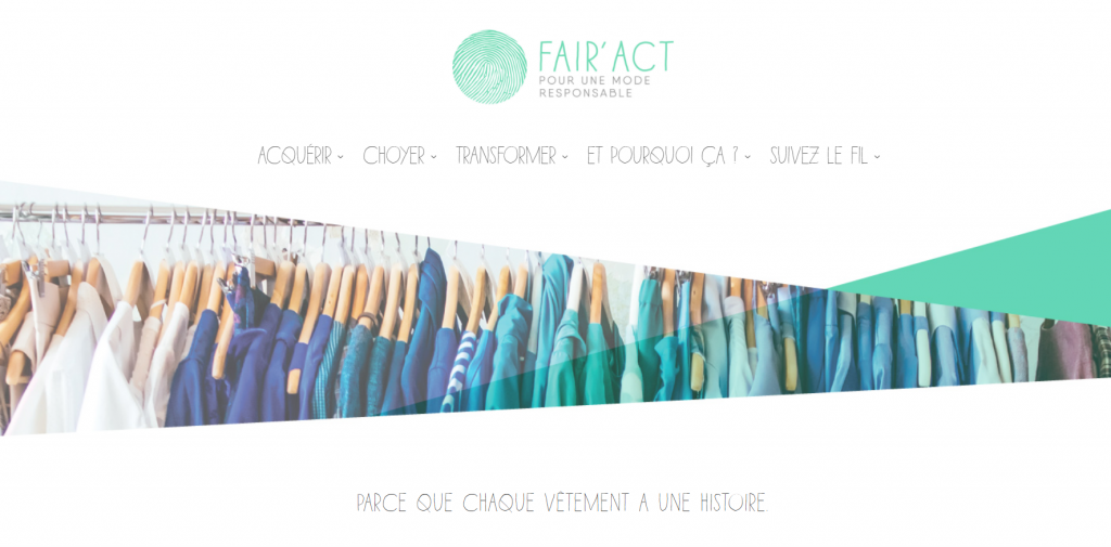 FAIR'ACT le site internet