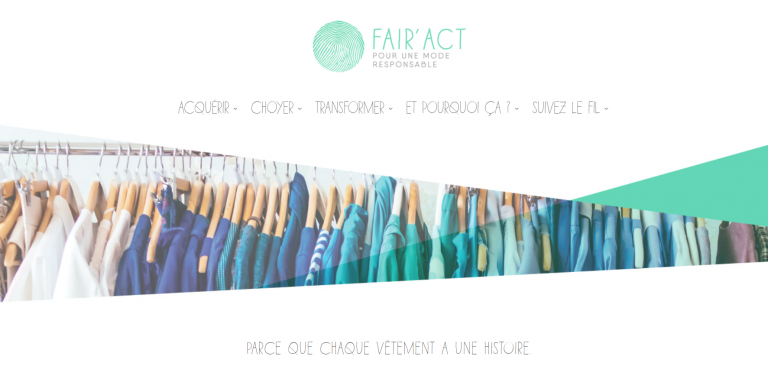 FAIR'ACT le site internet
