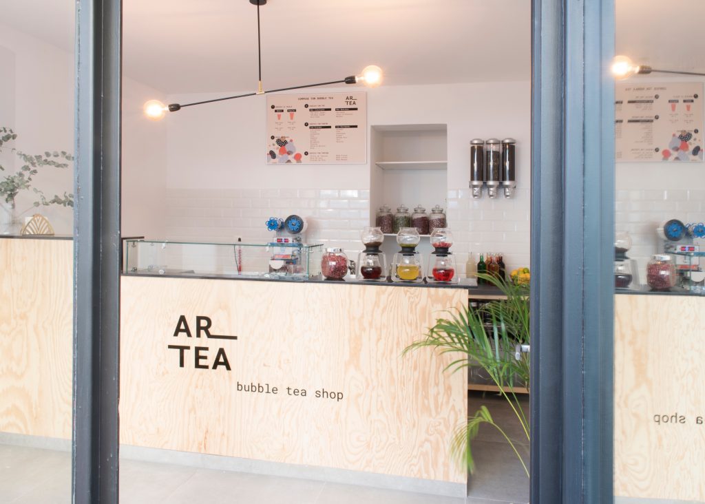 le bubble tea shop Artea 