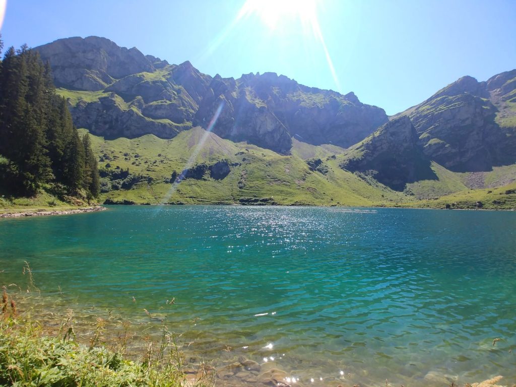 lac de lioson vaud randonnée