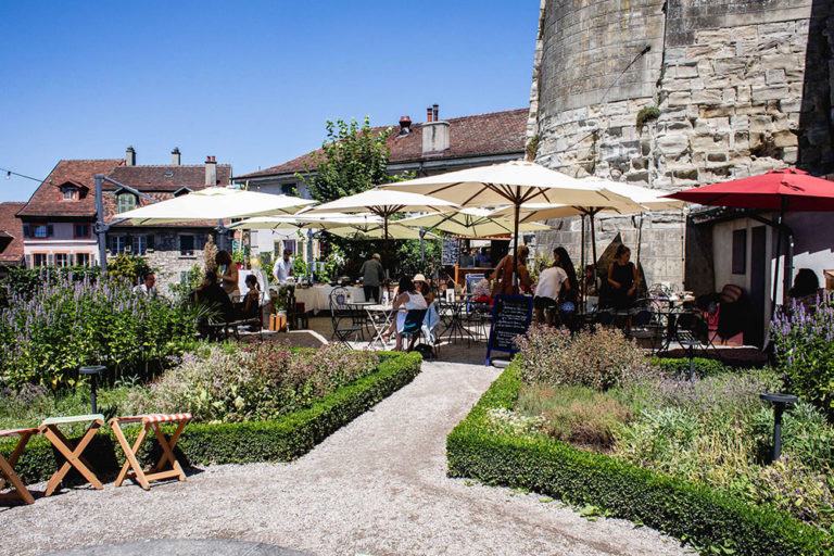 Les jardins terrasse lausanne afterwork